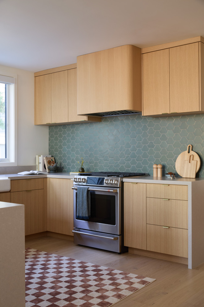 Palo Alto Pattern Play - Contemporary - Kitchen - San Francisco - by ...