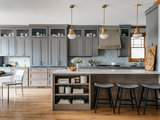 Transitional Kitchen by Flemming Interiors