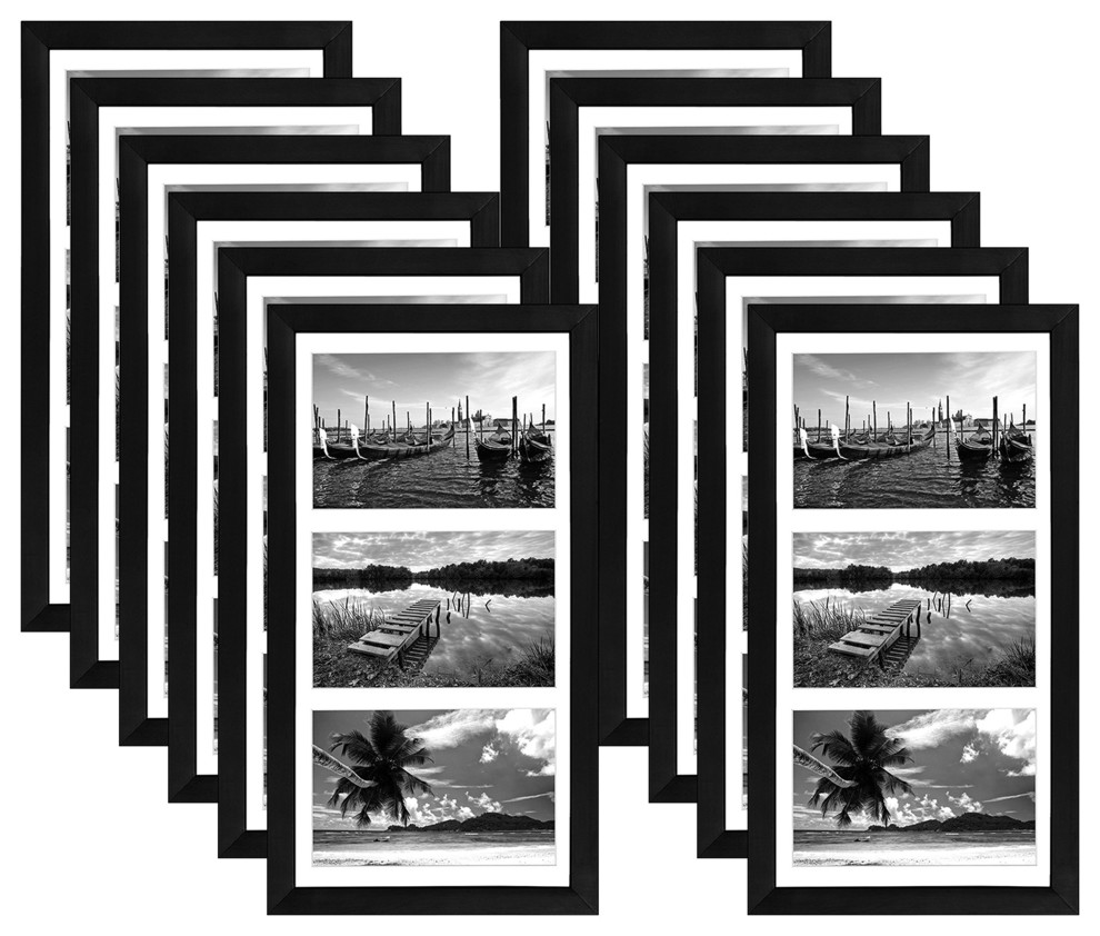 Americanflat 12 Pack 5x7 Picture Frames Display Pictures 5x7 Inches
