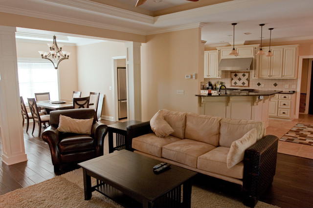 Turtleback Part I traditional-living-room