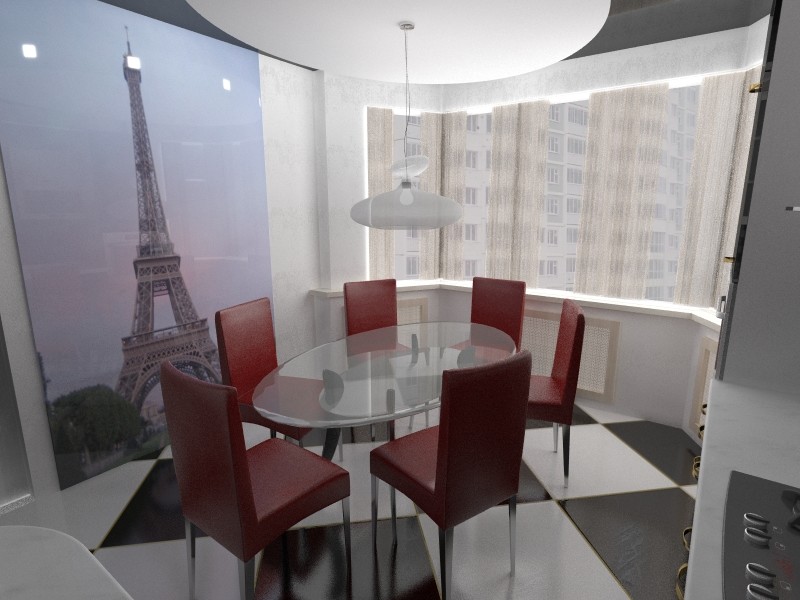 Small flat in Moscow region