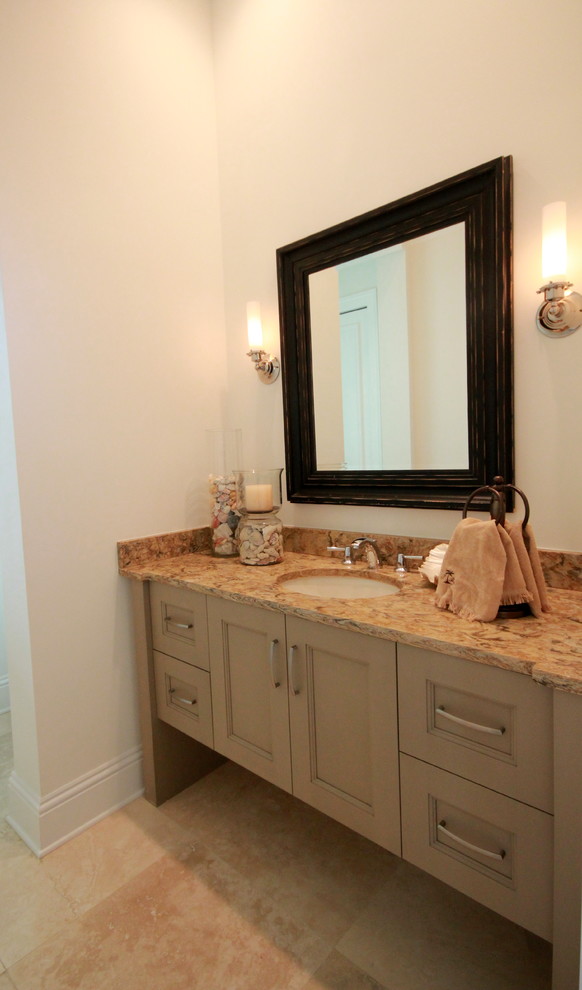 Bathroom - transitional bathroom idea in Miami