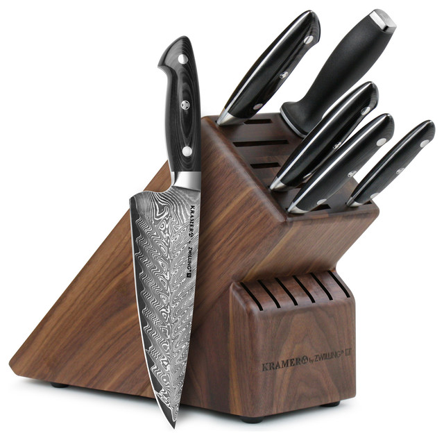 zwilling now s 7 piece knife block set