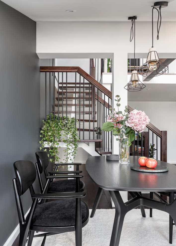 Мансардная двухуровневая квартира в скандинавском стиле