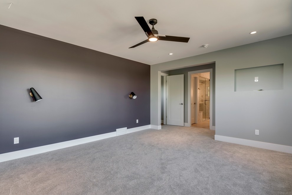 Home design - transitional home design idea in Calgary