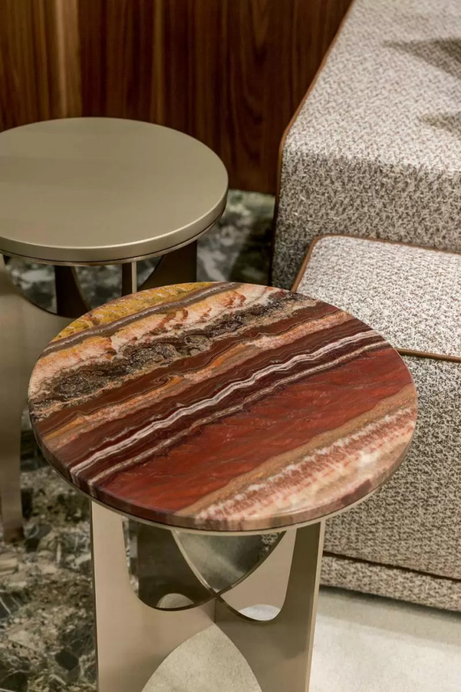 Captivating Coral Living Room