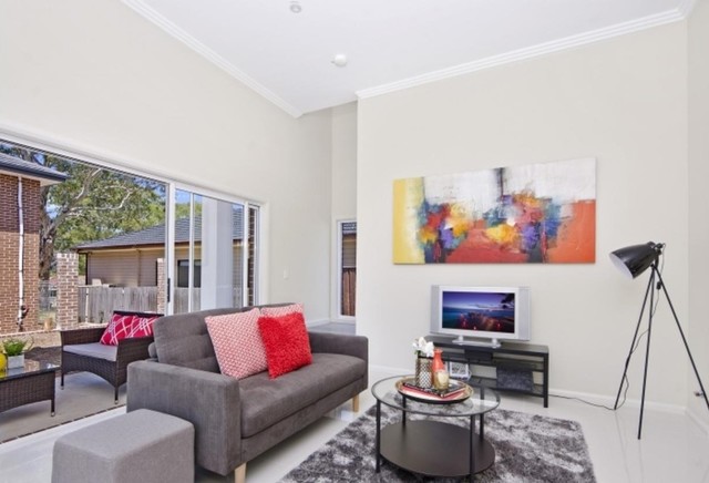 Contemporary Duplex moderno-salon