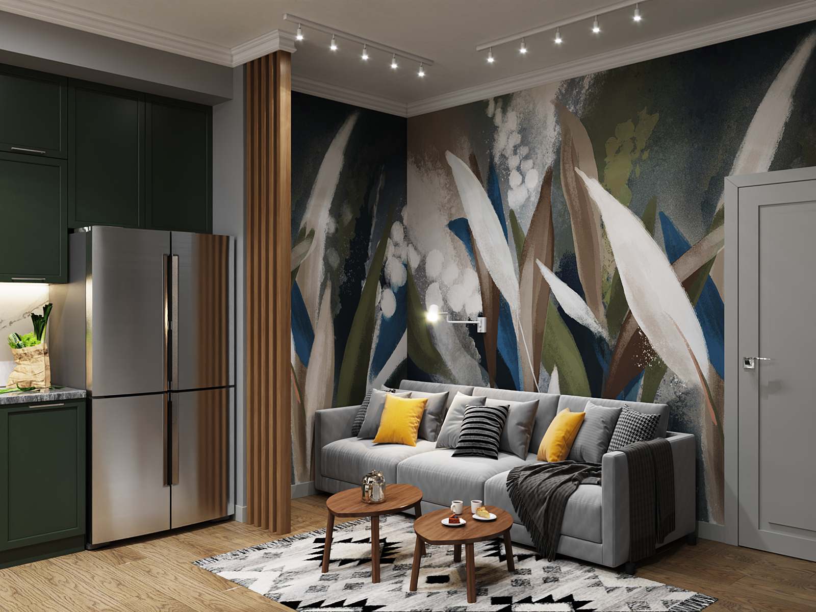 Дизайн квартиры за городом