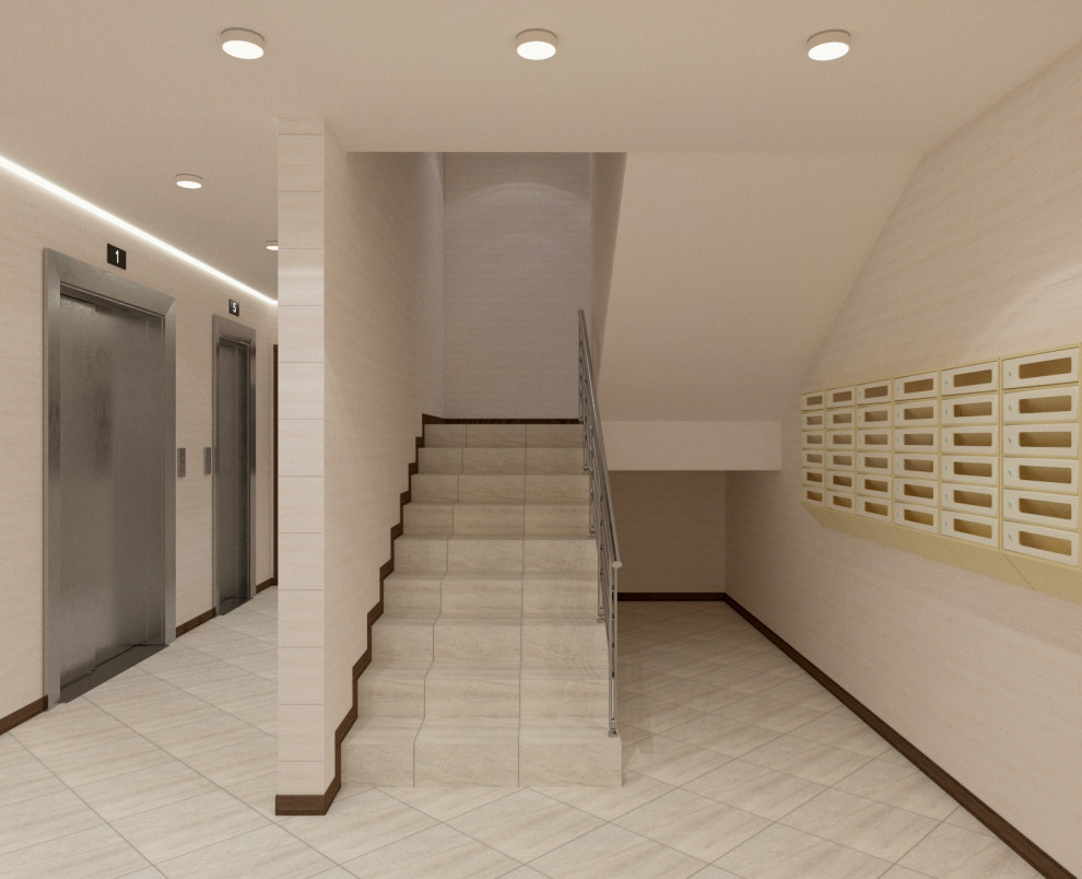 Дизайн подъезда ЖК "Союз-8"