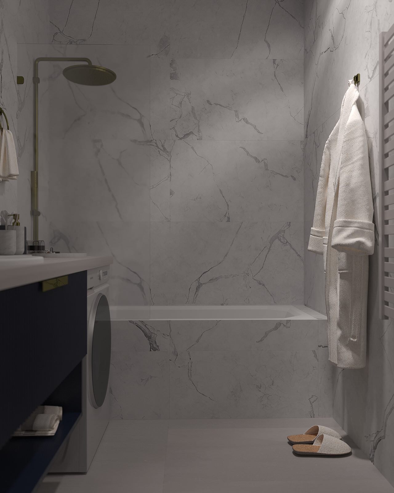 Санузел в современном стиле