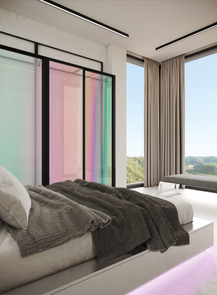 Интерьер большого загородного дома