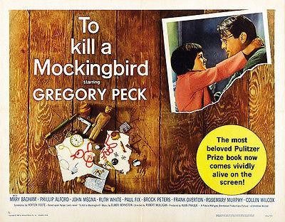 To Kill a Mockingbird Movie Poster Fridge Magnet style D