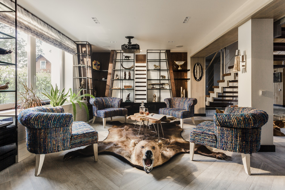 Дом охотника в современном стиле