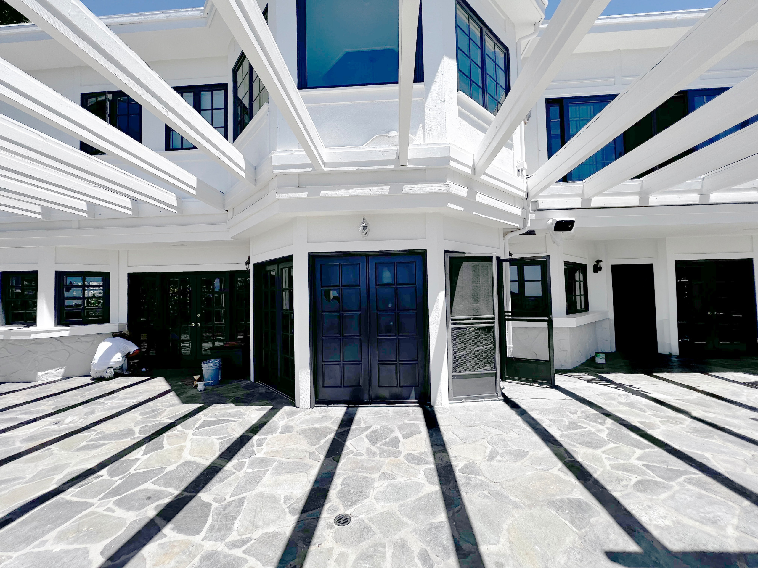 Beverly Hills Crest | Modern Exterior Luxury Tudor Home