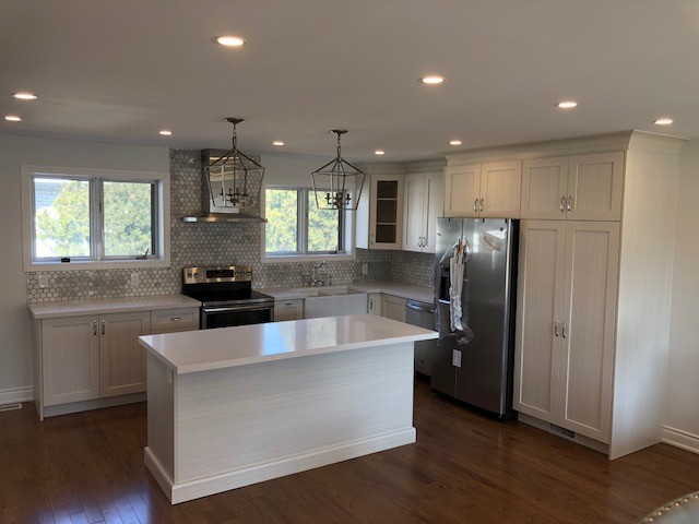 Complete Main Floor Renovation - Remove 22 ft long load bearing wall - kitchen