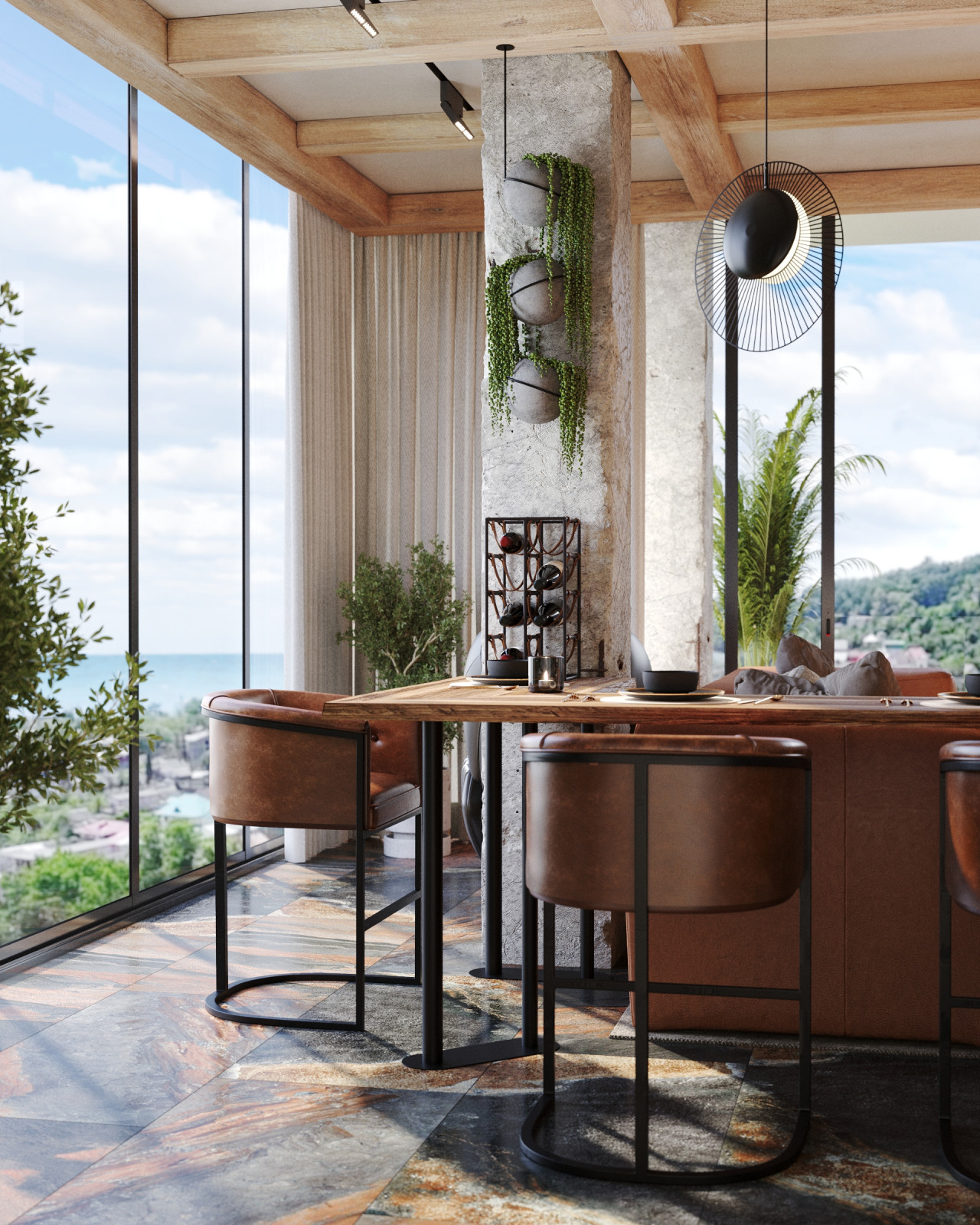 Дизайн и визуализация Пенхауса