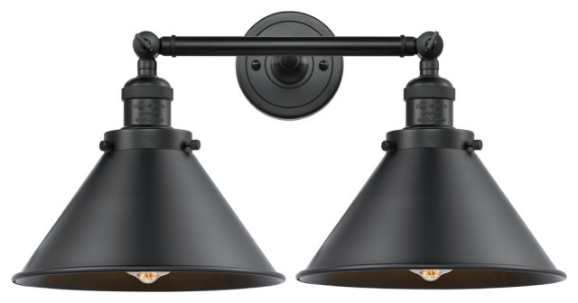 Briarcliff 2 Light Bath Fixture Industrial Bathroom Vanity Lighting By Innovations Lighting Houzz