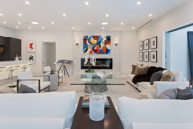 Beverly Hills Luxury Living - Contemporary - Living Room - Los Angeles ...