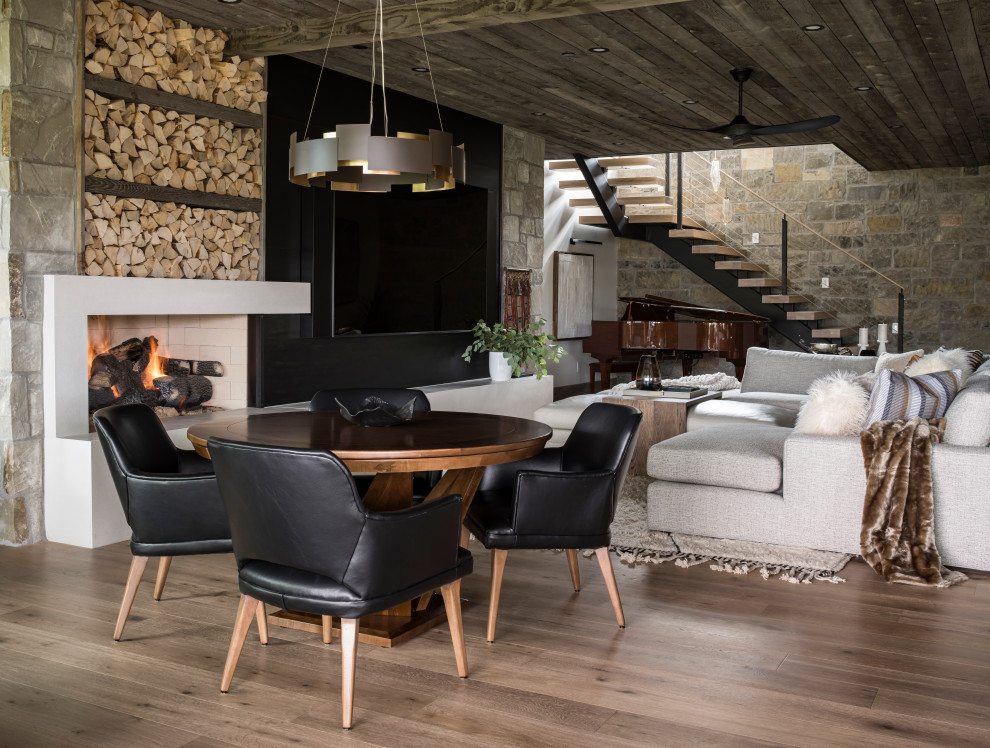 Victory - Rustic - Living Room - Salt Lake City - by Habitations ...