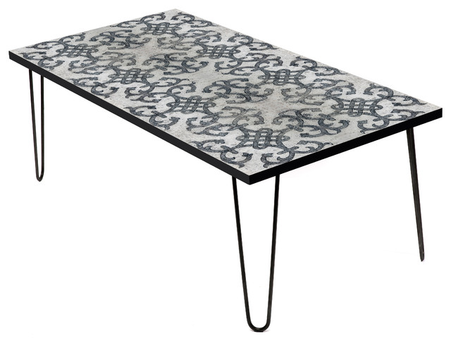 Etched in Stone 24" Coffee Table