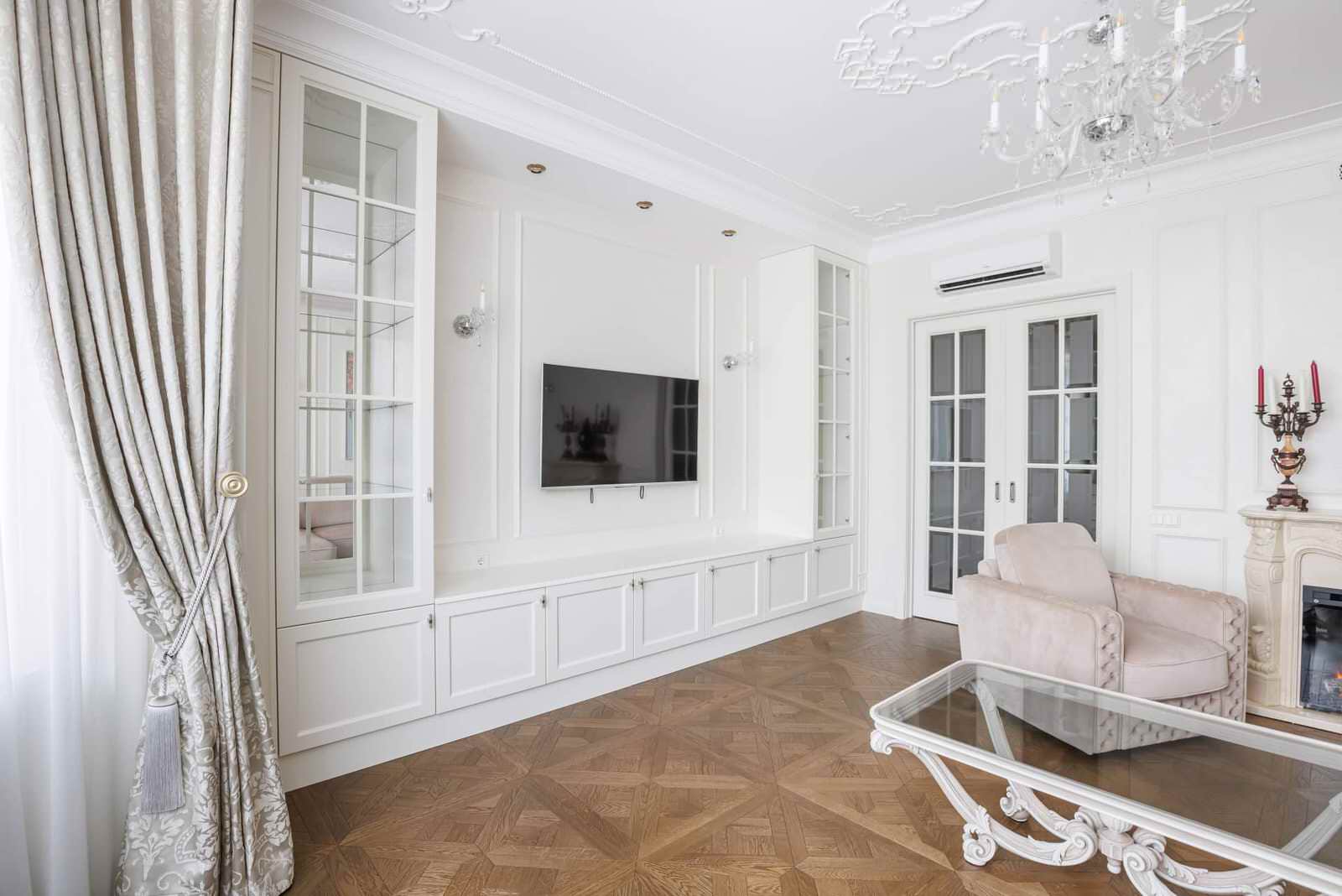 Дизайн и ремонт квартиры на 1ой Тверской-Ямской улице — Игра в классику