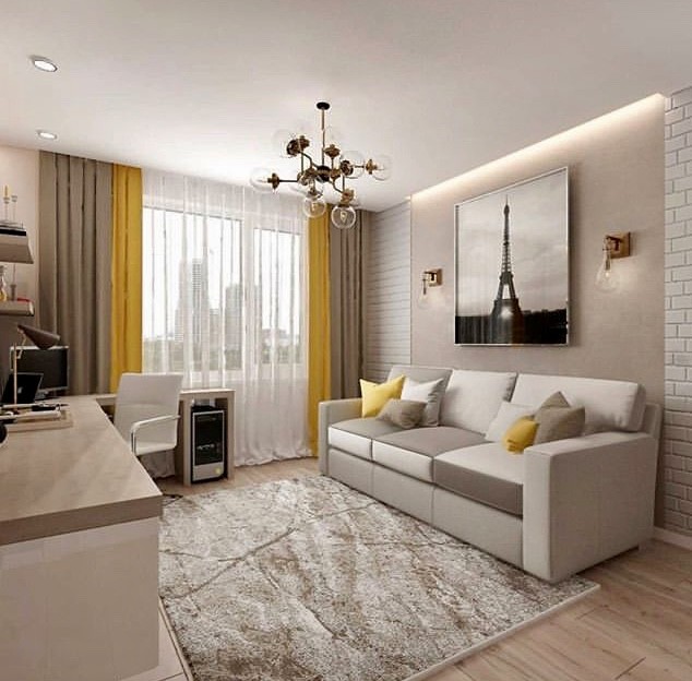 ЖК Престижино, городская квартира 45м