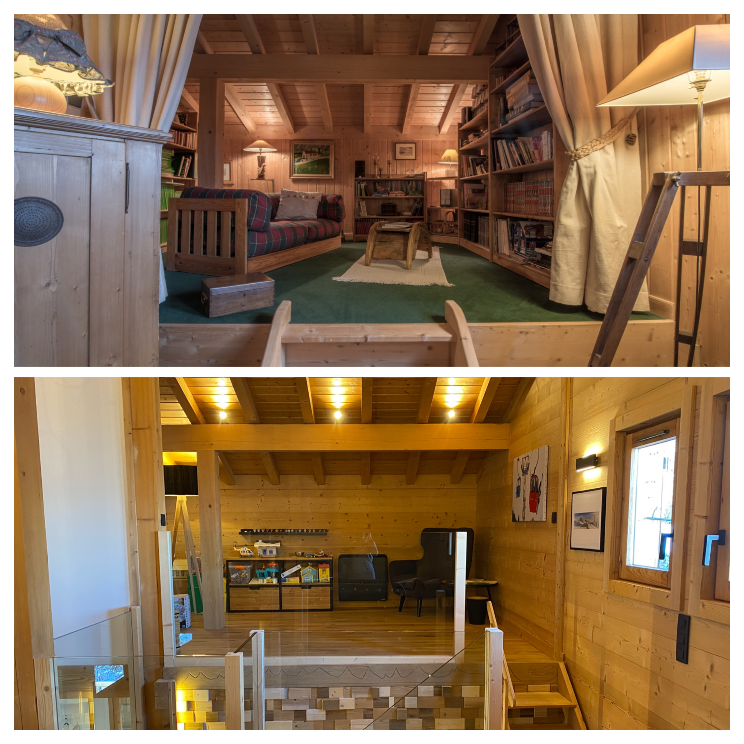 CHALET AVANT/APRES