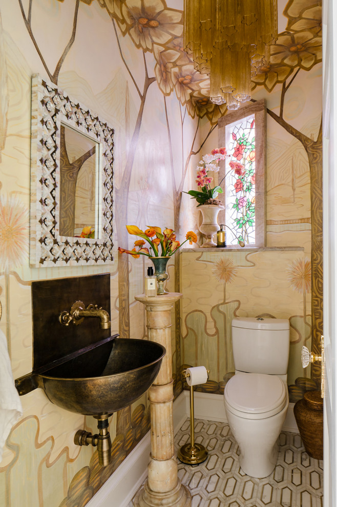 Lincoln Park Historic Row House Bathroom Chicago by Crystal
