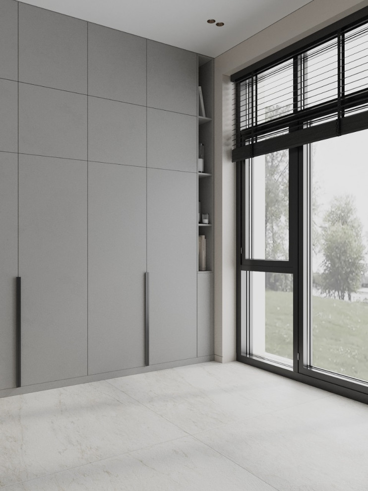 Прихожая в таунхаусе в поселке Новорижский, 277 м2