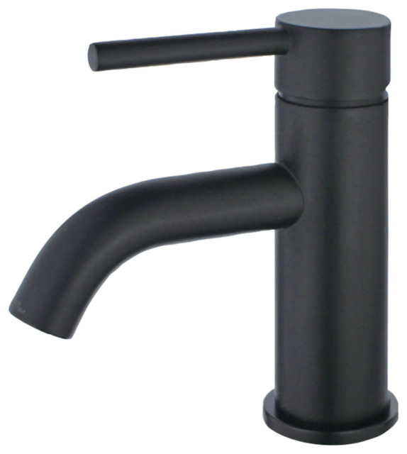 Kingston Brass LS822.DL Concord 1.2 GPM 1 Hole Bathroom Faucet - Matte Black