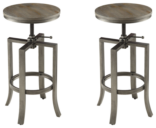 Coaster 10181 Bar With Swivel Adjule Height Mechanism Coaster 10181 Bar With Swivel Adjule Height Mechanism Set Of 2