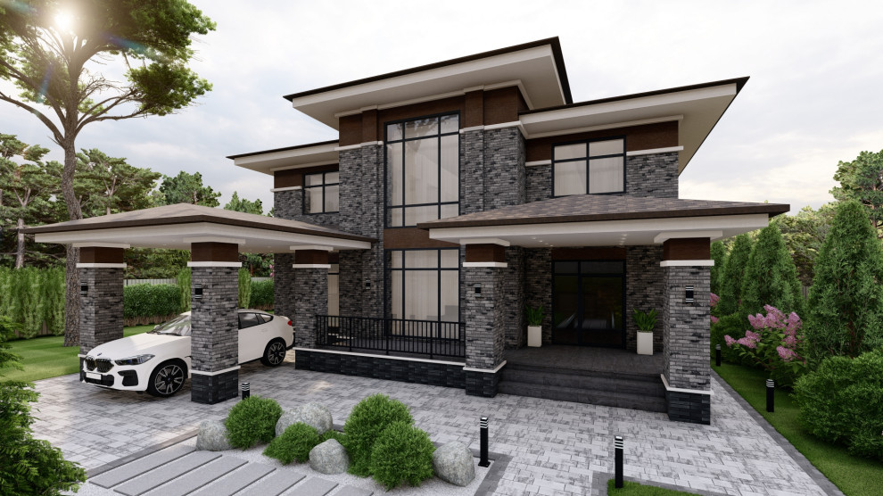 Полный цикл проектирования участка с домом