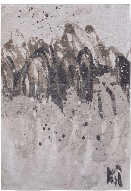 Fading World Agra Rectangular Rug, Shades of Grey, 140x200 cm