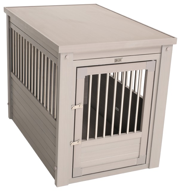 ecoFLEX Dog Crate End Table Transitional Dog Kennels And Crates
