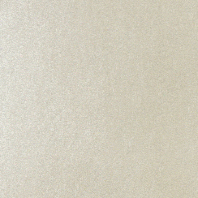 Shiny Ivory Upholstery Recycled Leather By The Yard Contemporary Upholstery Fabric by