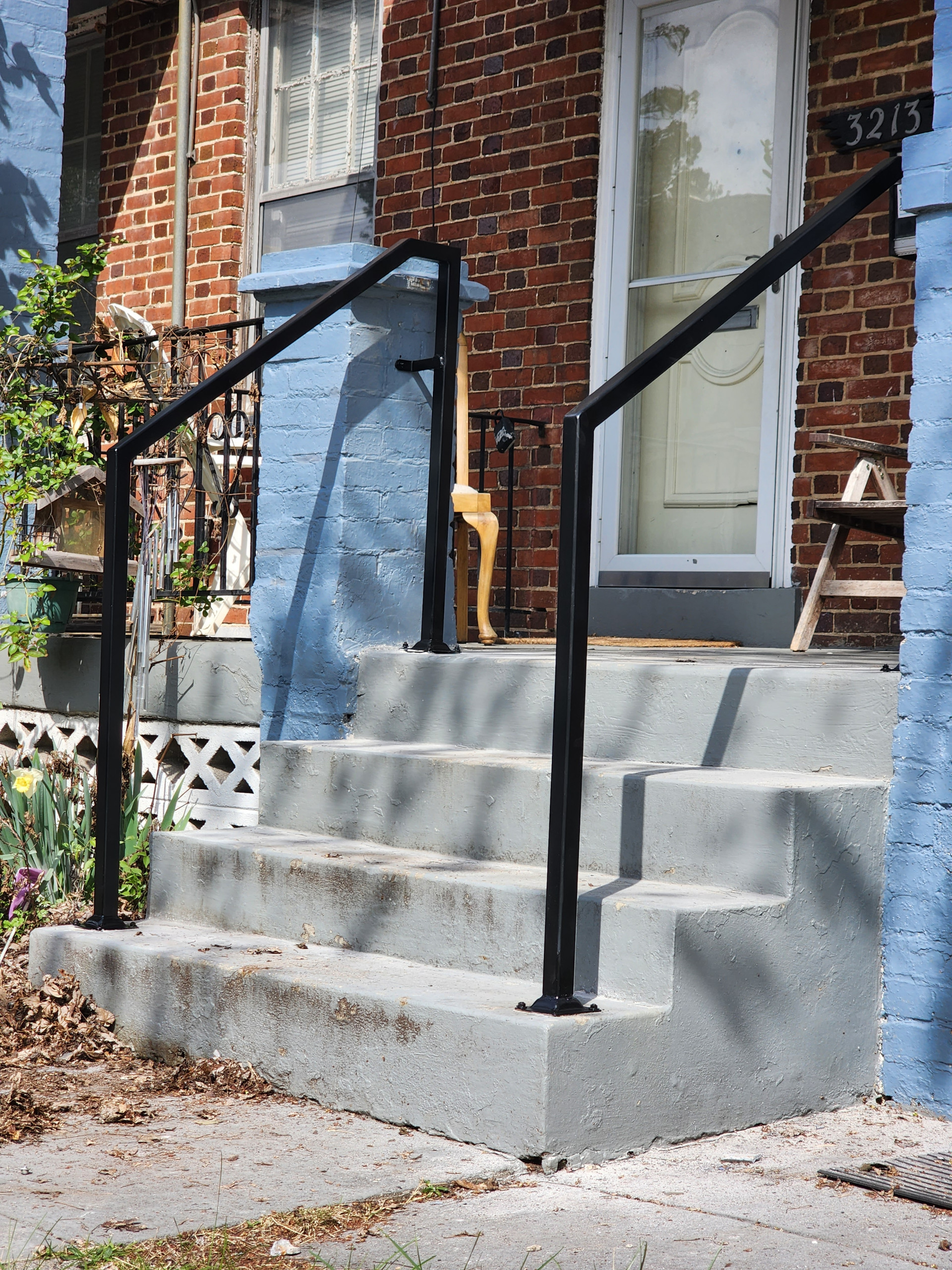 Handrails. Different designs, patterns