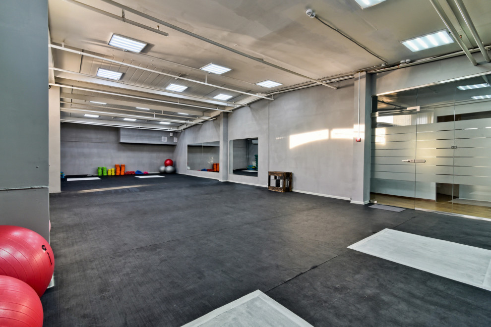 Интерьерные фотографии и Виртуальный тур по Фитнес клубу Green Fitness г. Омск