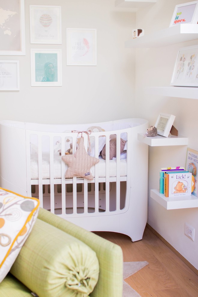 Photo of a small contemporary nursery in Other.