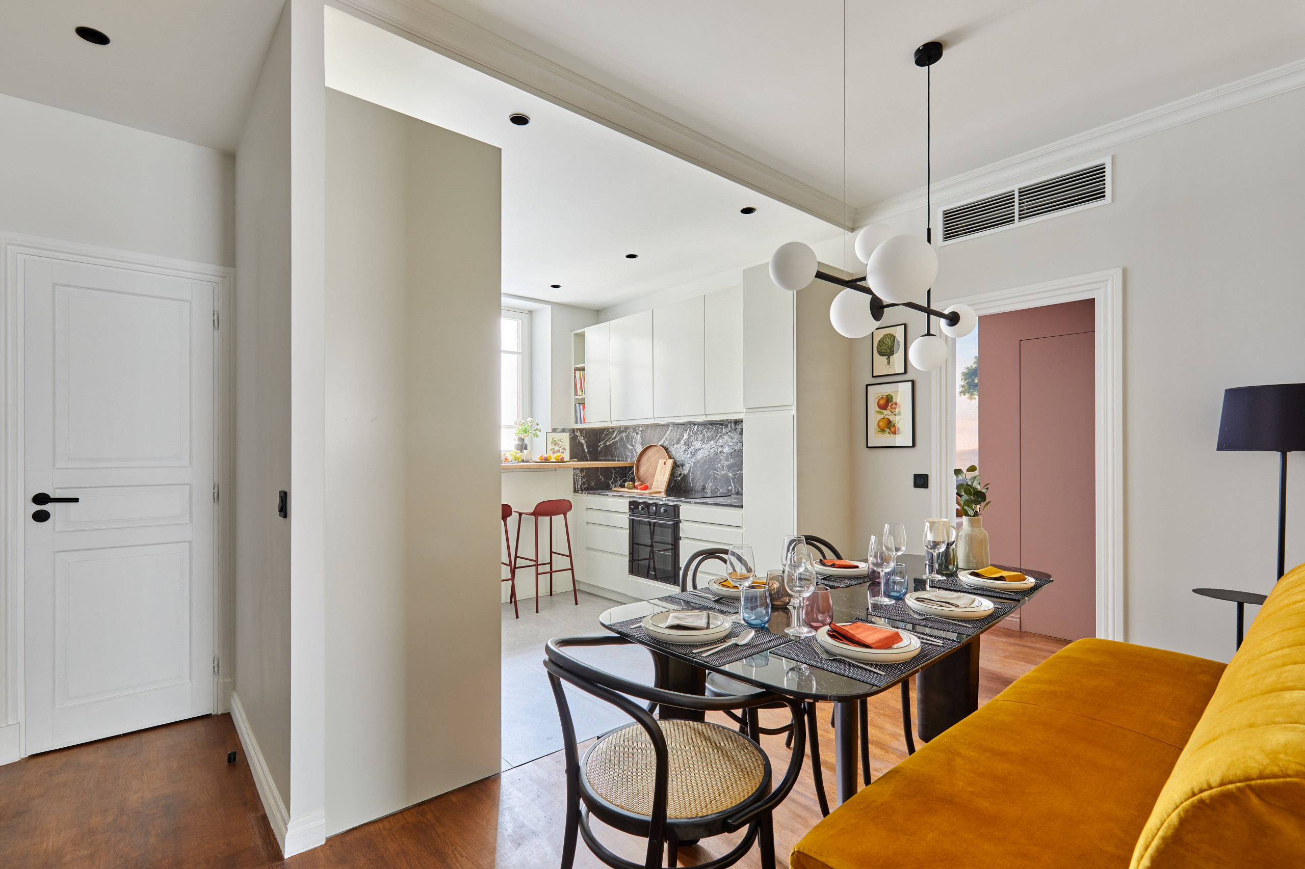 Projet Saint Michel I Appartement Ocre & Or