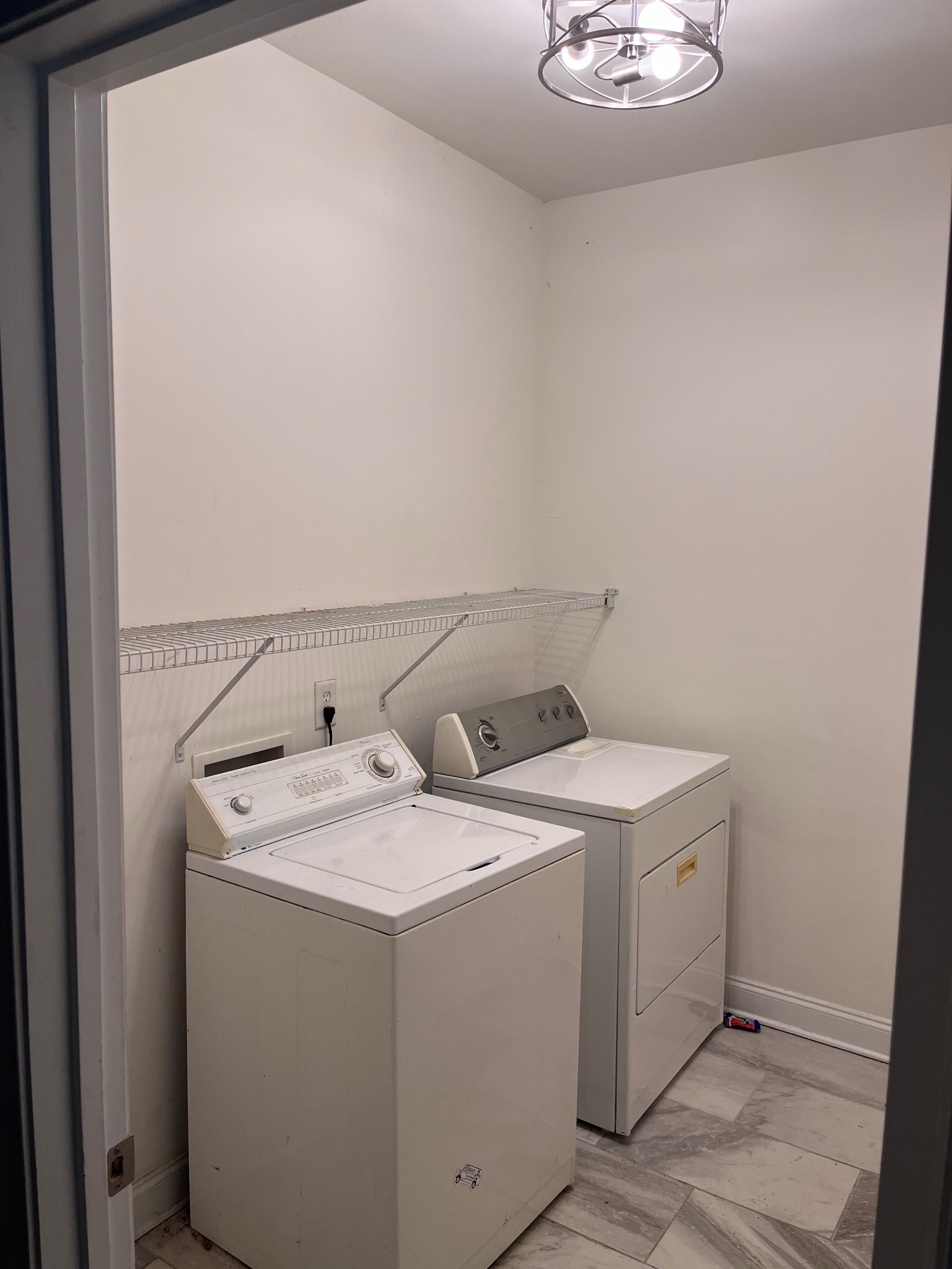 Laundry Area before