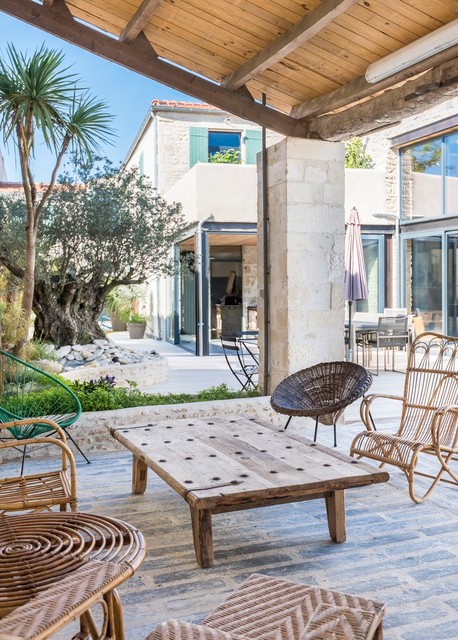 Maison V04 contemporaneo-patio