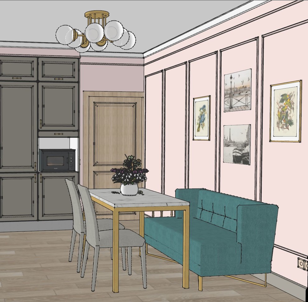 Ар-деко в двушке