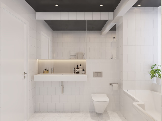 TA+2 contemporary-bathroom