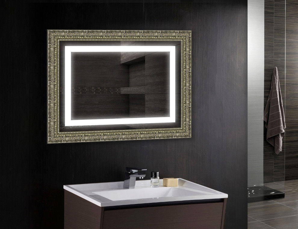 Зеркала с подсветкой в раме