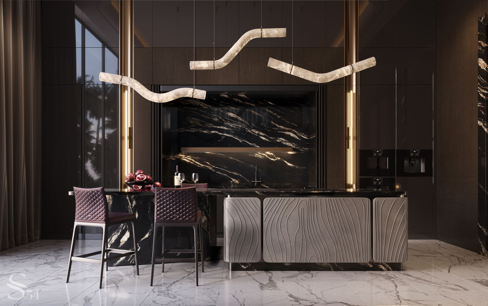 Интерьер виллы в Sobha Hartland в Дубае