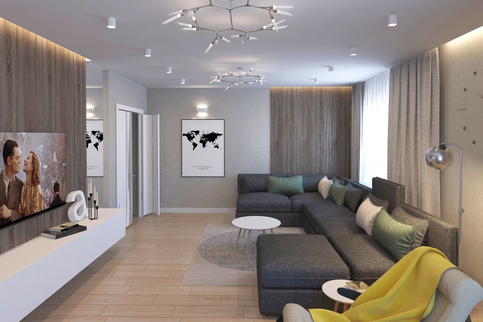 светлая гостиная