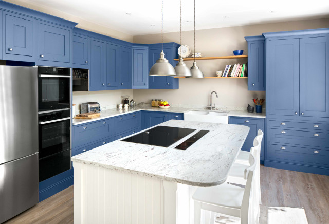 Feeling Blue beach-style-kitchen