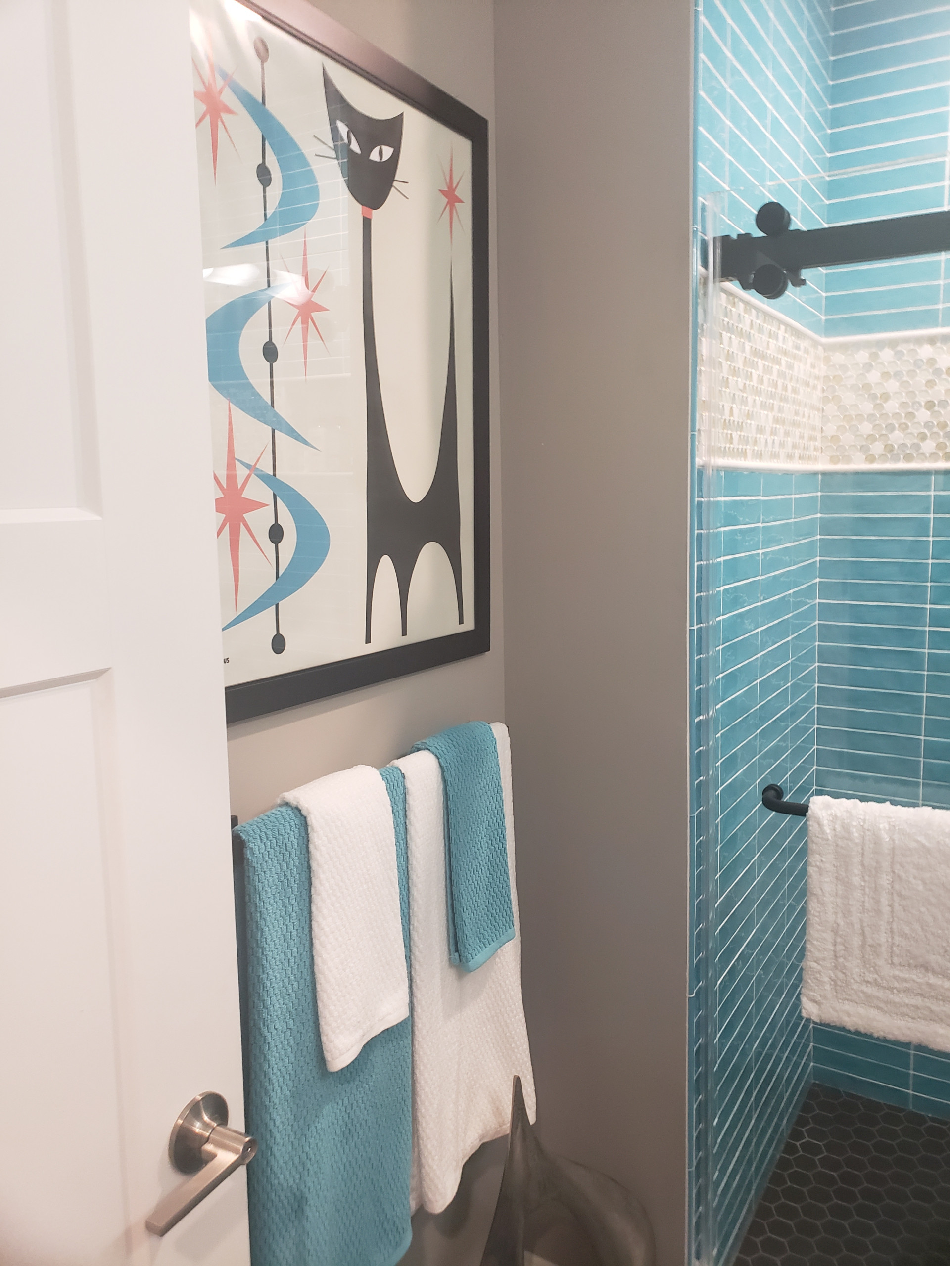 Modern Full basement remodel in Louisville KY