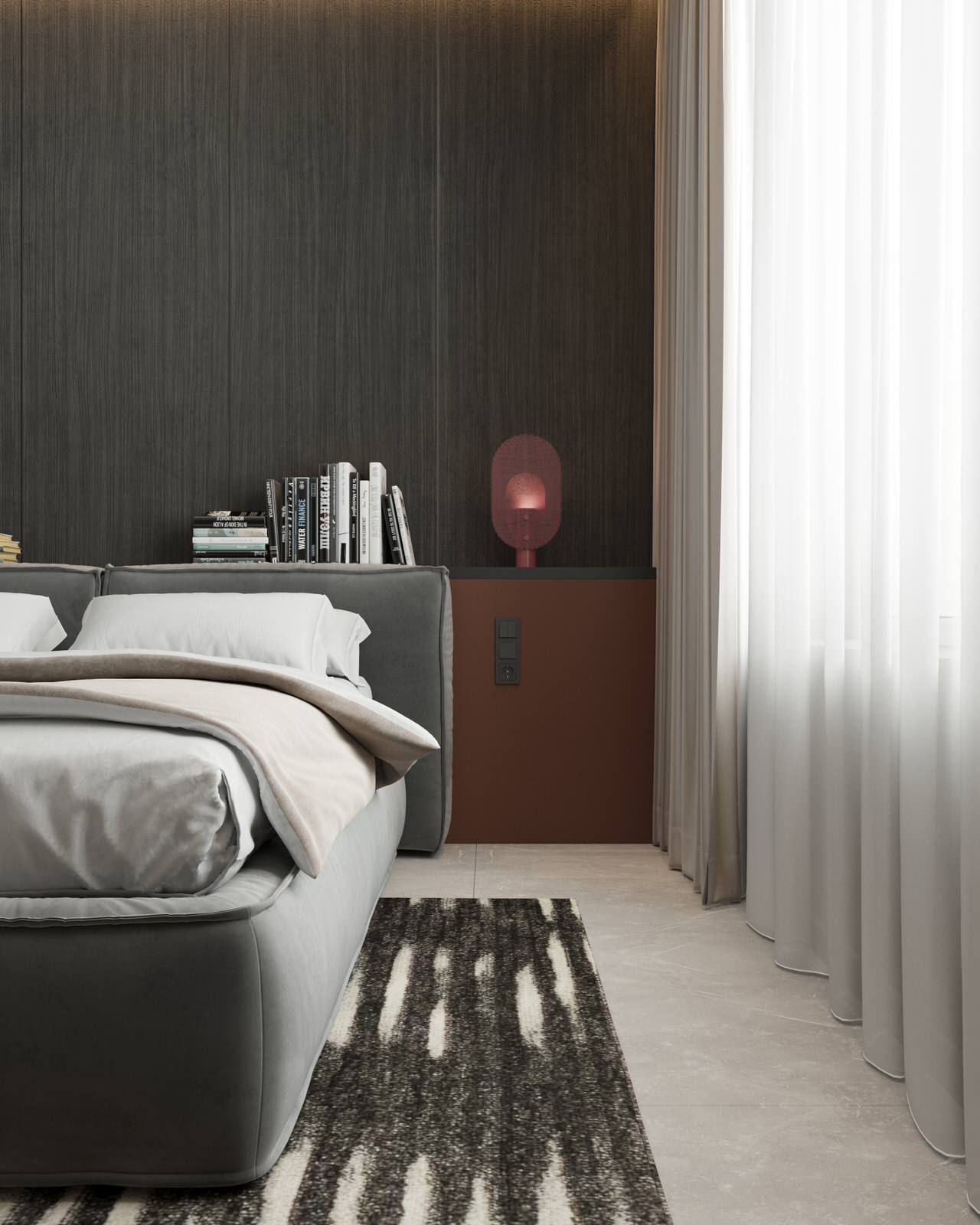 КП Первозванный 1, гостиная (вариант 2)