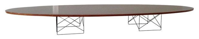 Pre-owned Eames Elliptical Coffee Table Early Design